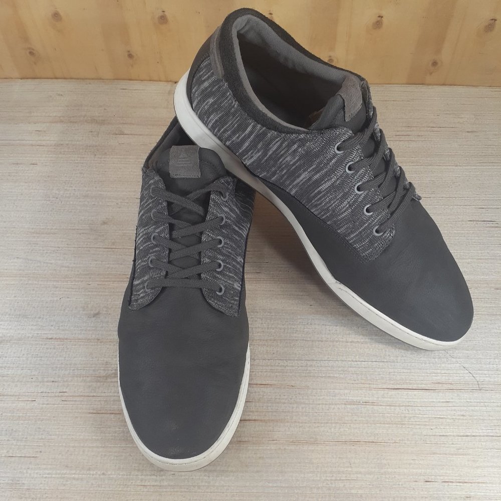 Aldo Men"s Brown with Light Gray and Gray pattern Size 14 Sneaker